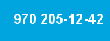 970 205-12-42 970 205-12-42